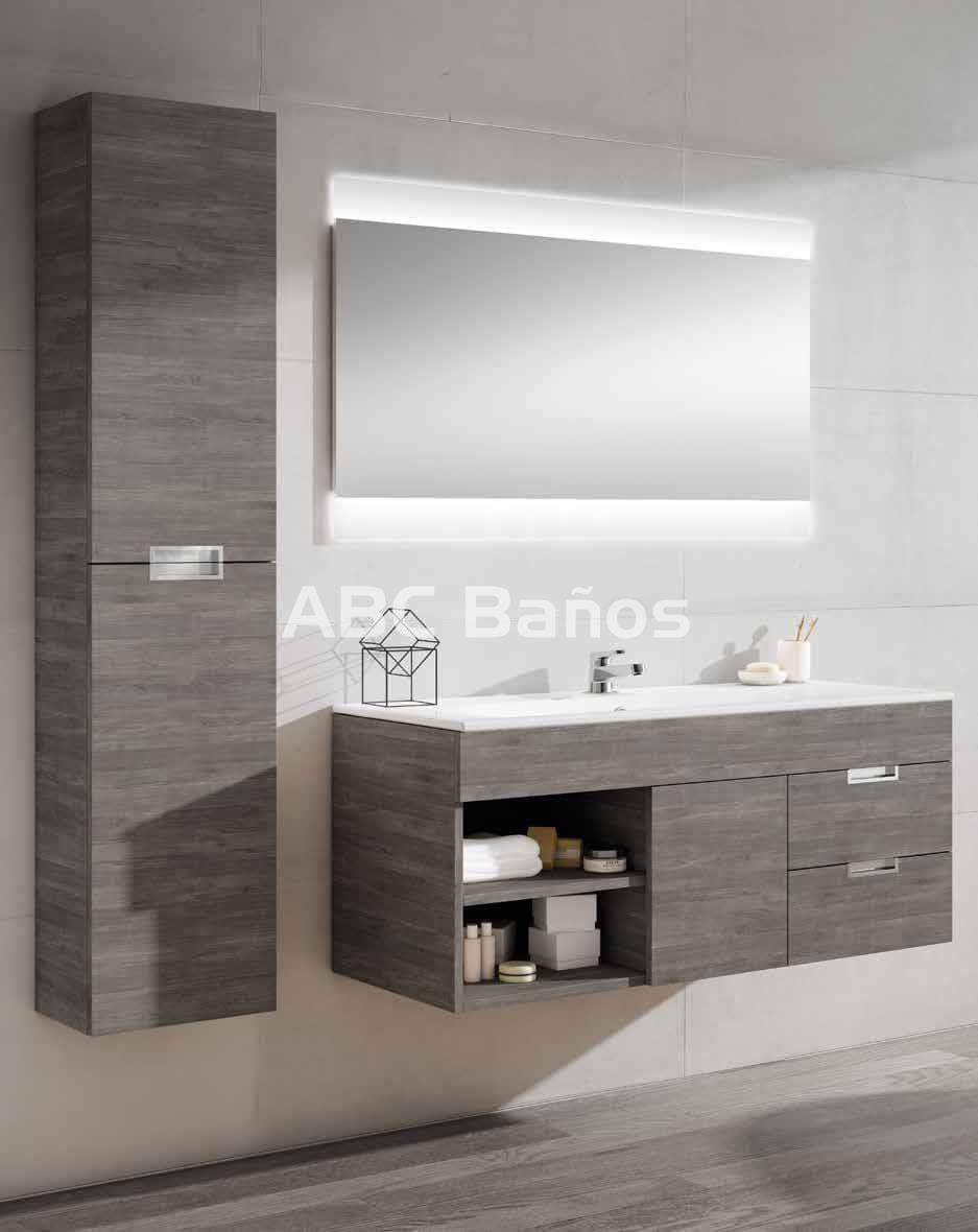 ETNA GOLD mueble de baño suspendido 